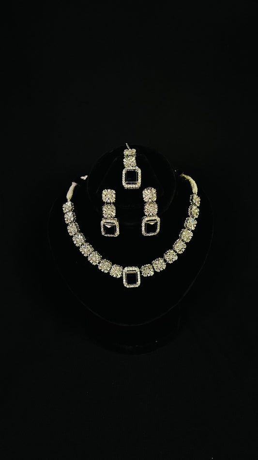 Radiant Zircon Jewelry Set